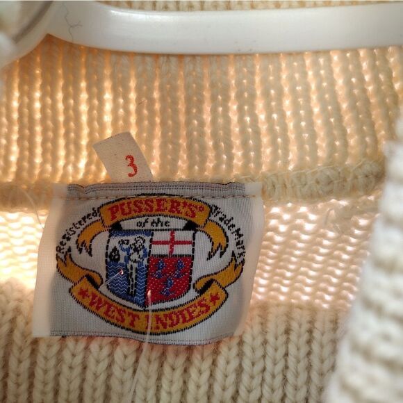 Rare Pusser's West Indies wool sweater - Picture 4 of 9